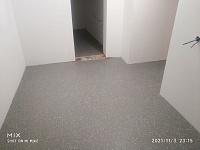 Укладка пвх плитки на клей - 240м2